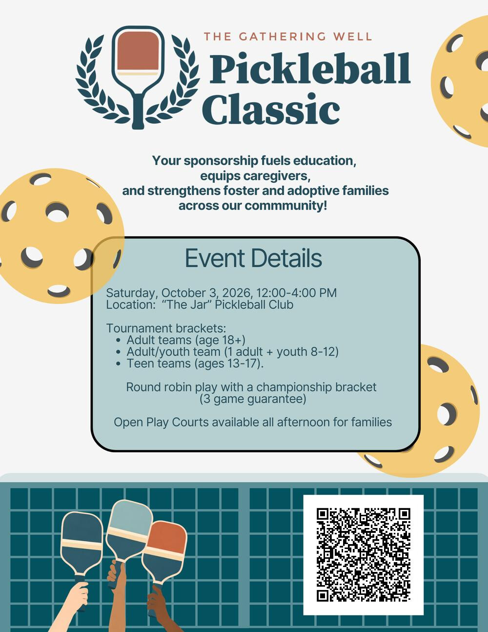 The Gathering Well: Pickleball Classic 