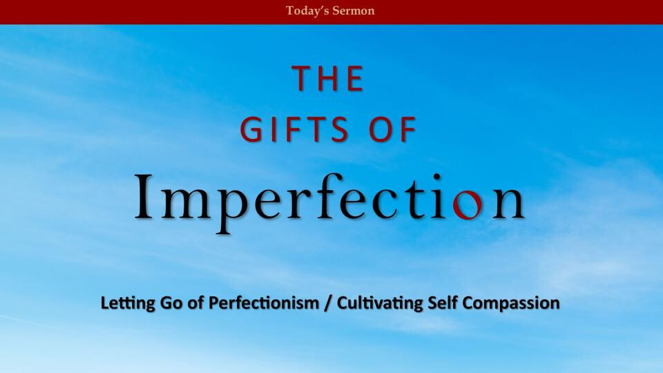Letting Go of Perfectionism/Cultivating Self Compassion (Audio) episode artwork