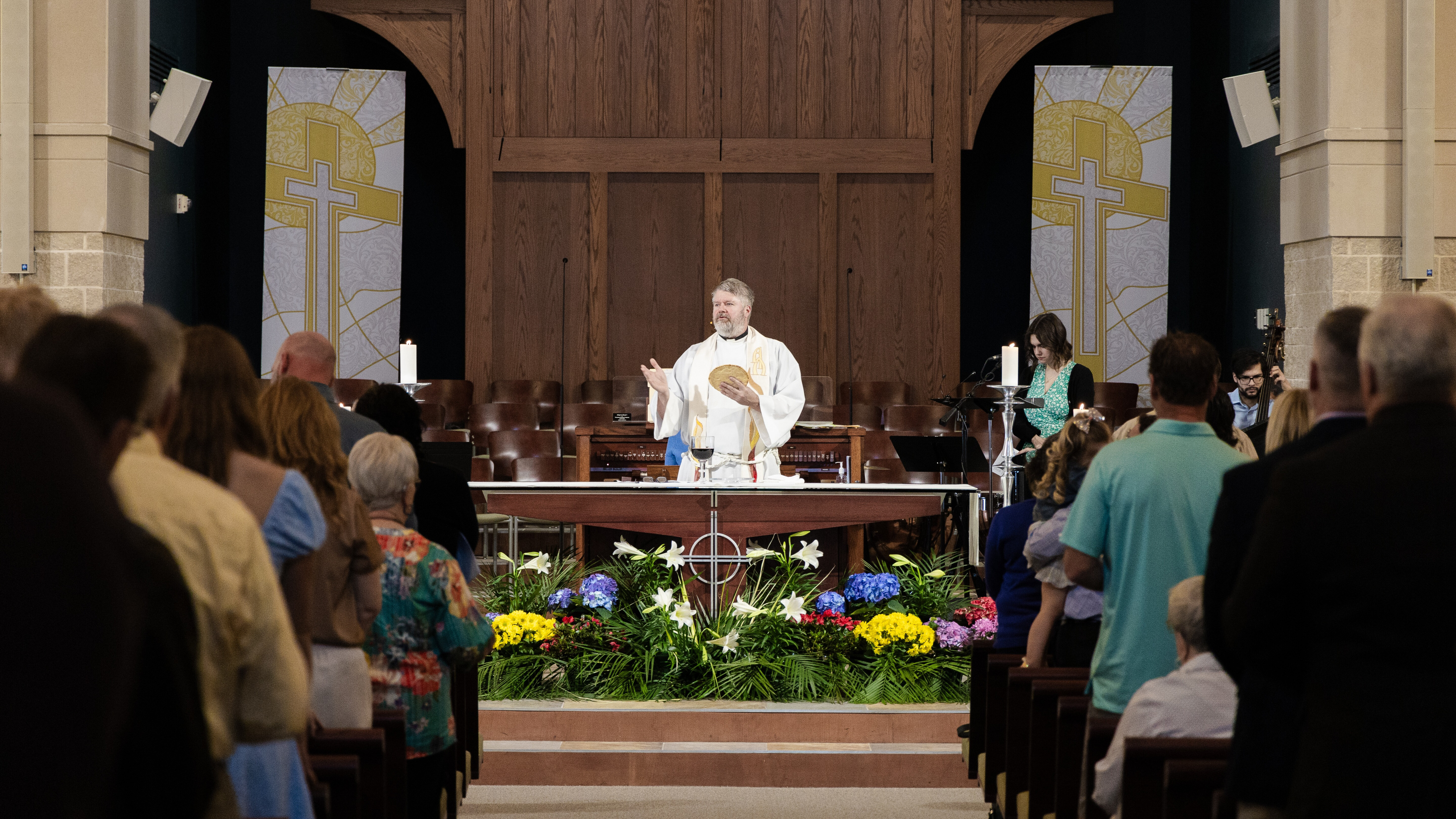 pastor michael preaching in person