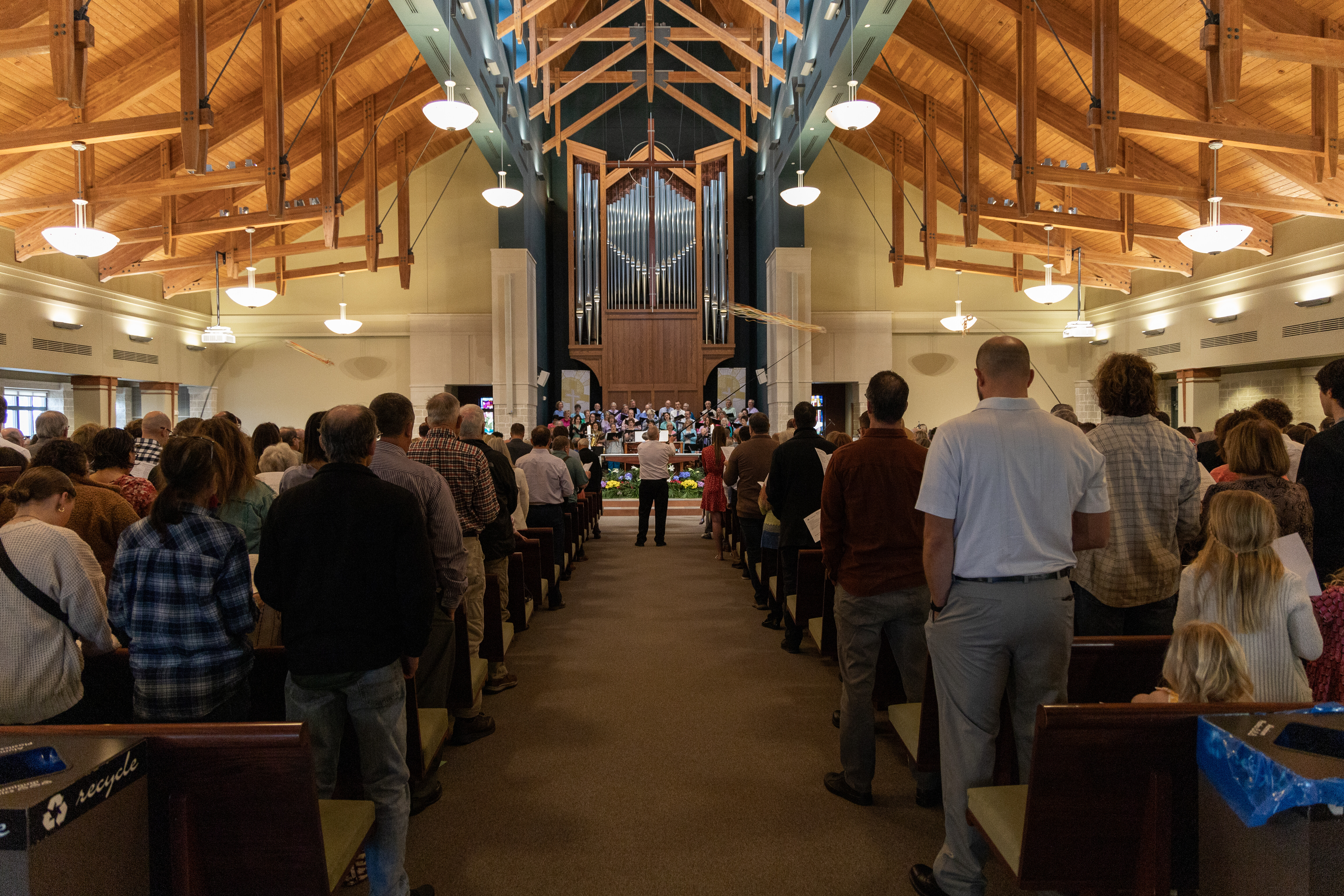 photo: Congregation on Sunday