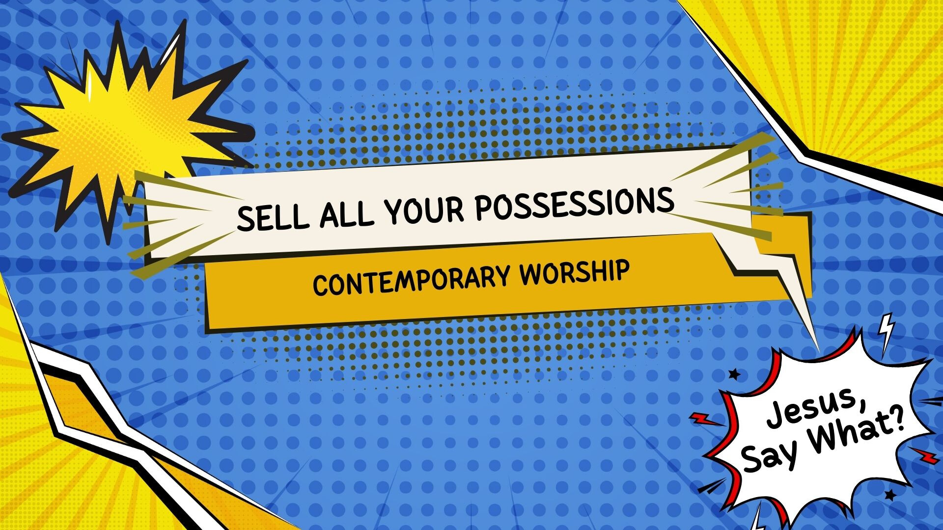Sell All Your Possessions (Video) episode artwork