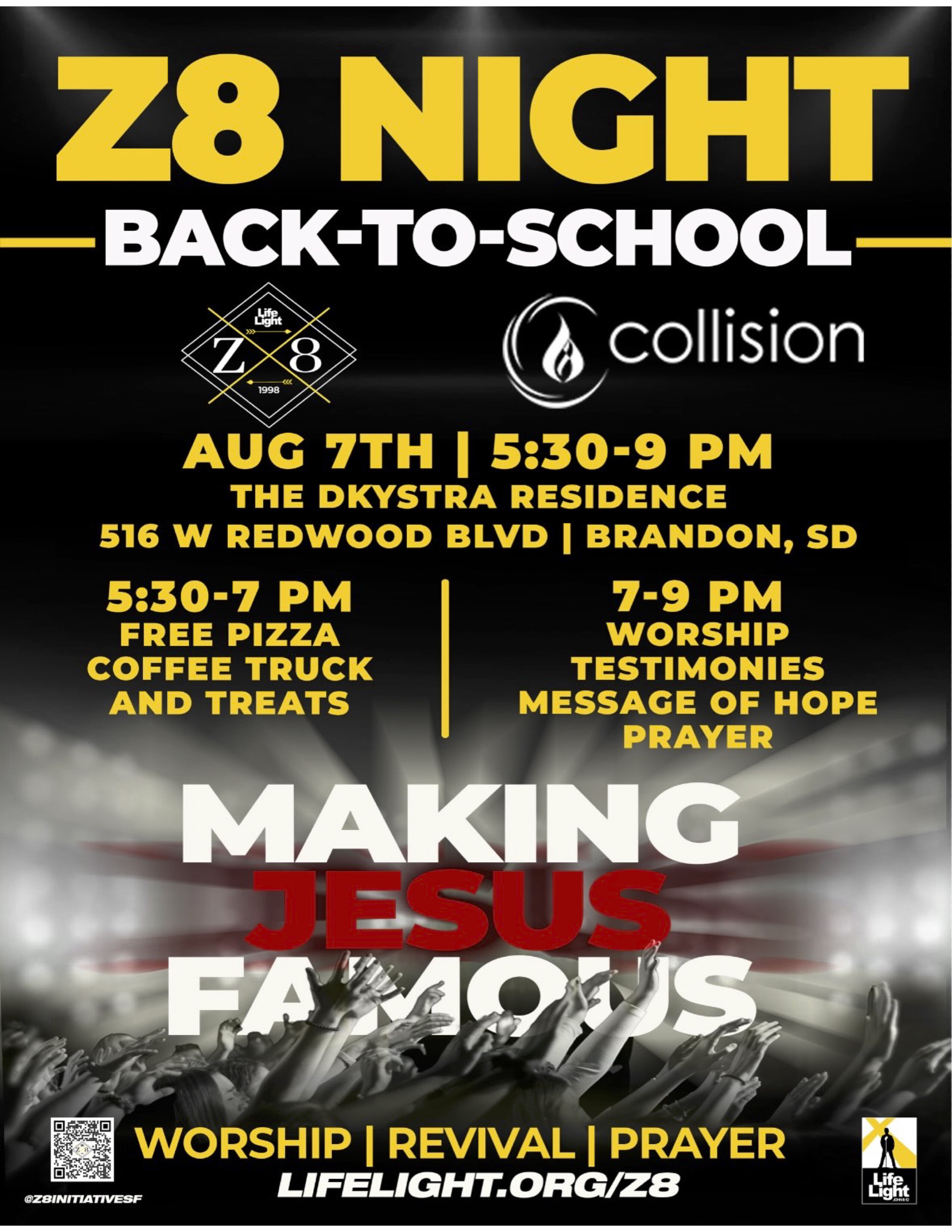 Z8 X Collision Back-To-School Kickoff