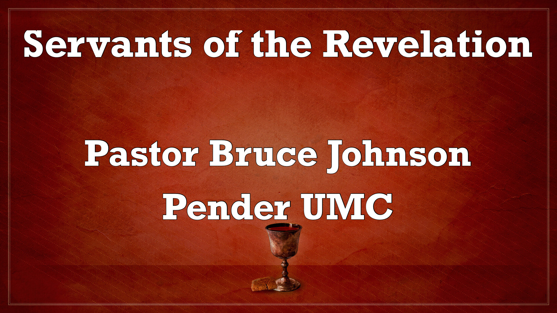 Pender UMC Sermons, Podcasts, Messages and Interviews