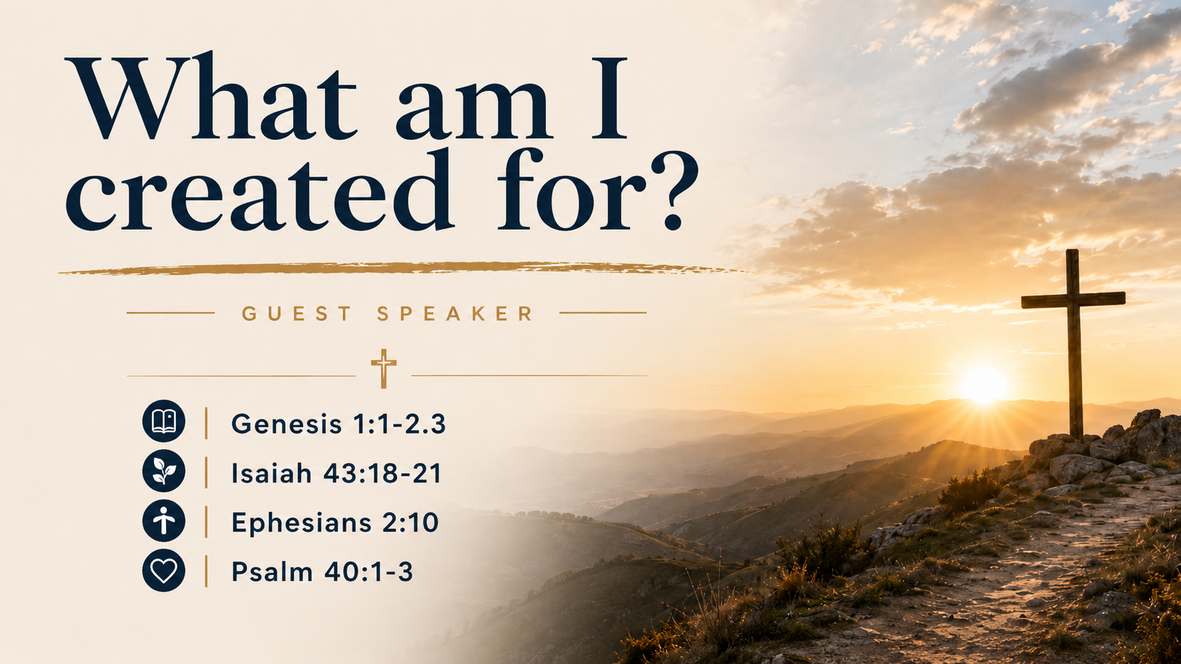 What Am I Created For?