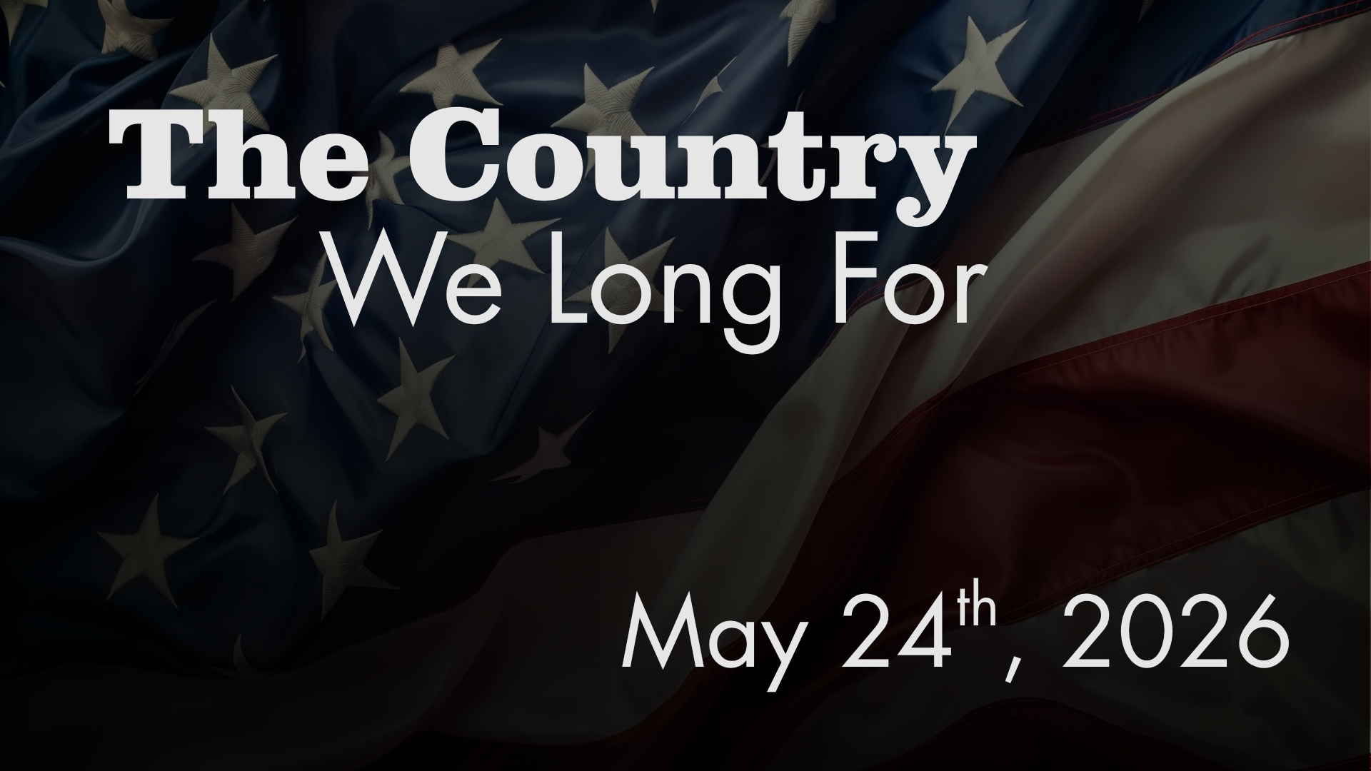 The Country We Long For (Audio) episode artwork