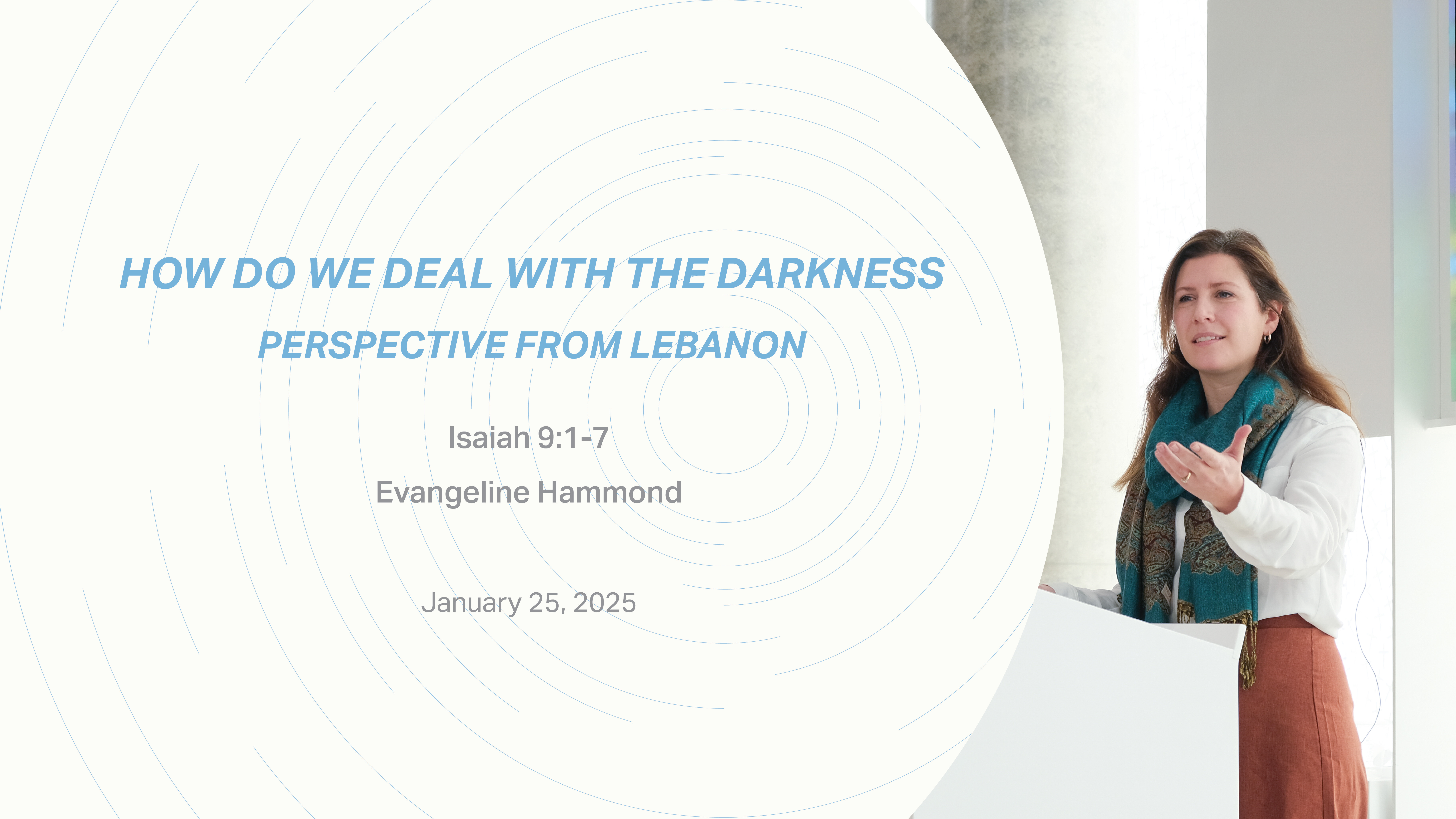 How Do We Deal with the Darkness: Perspectives from Lebanon (Audio) episode artwork