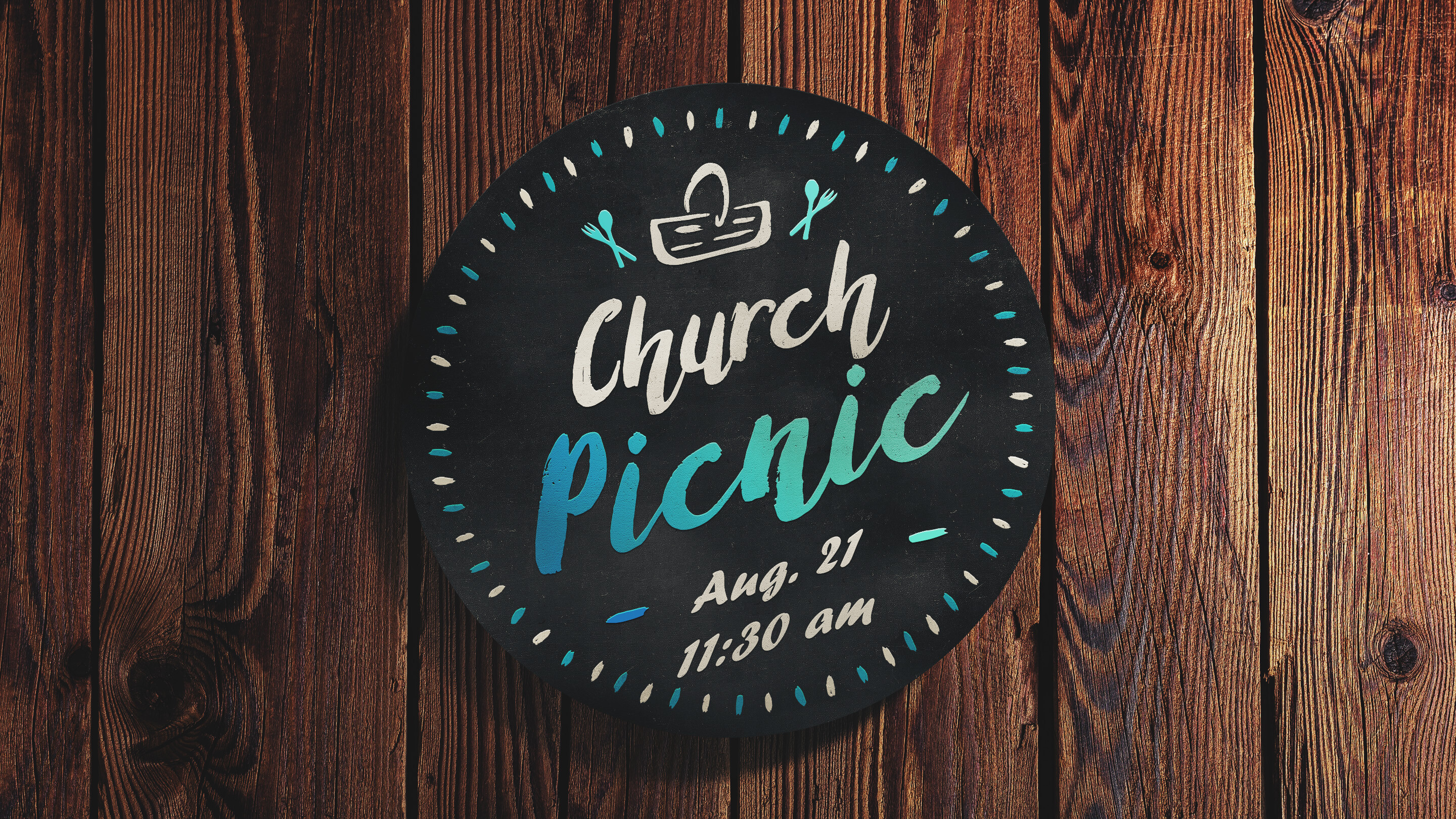 church picnic logo