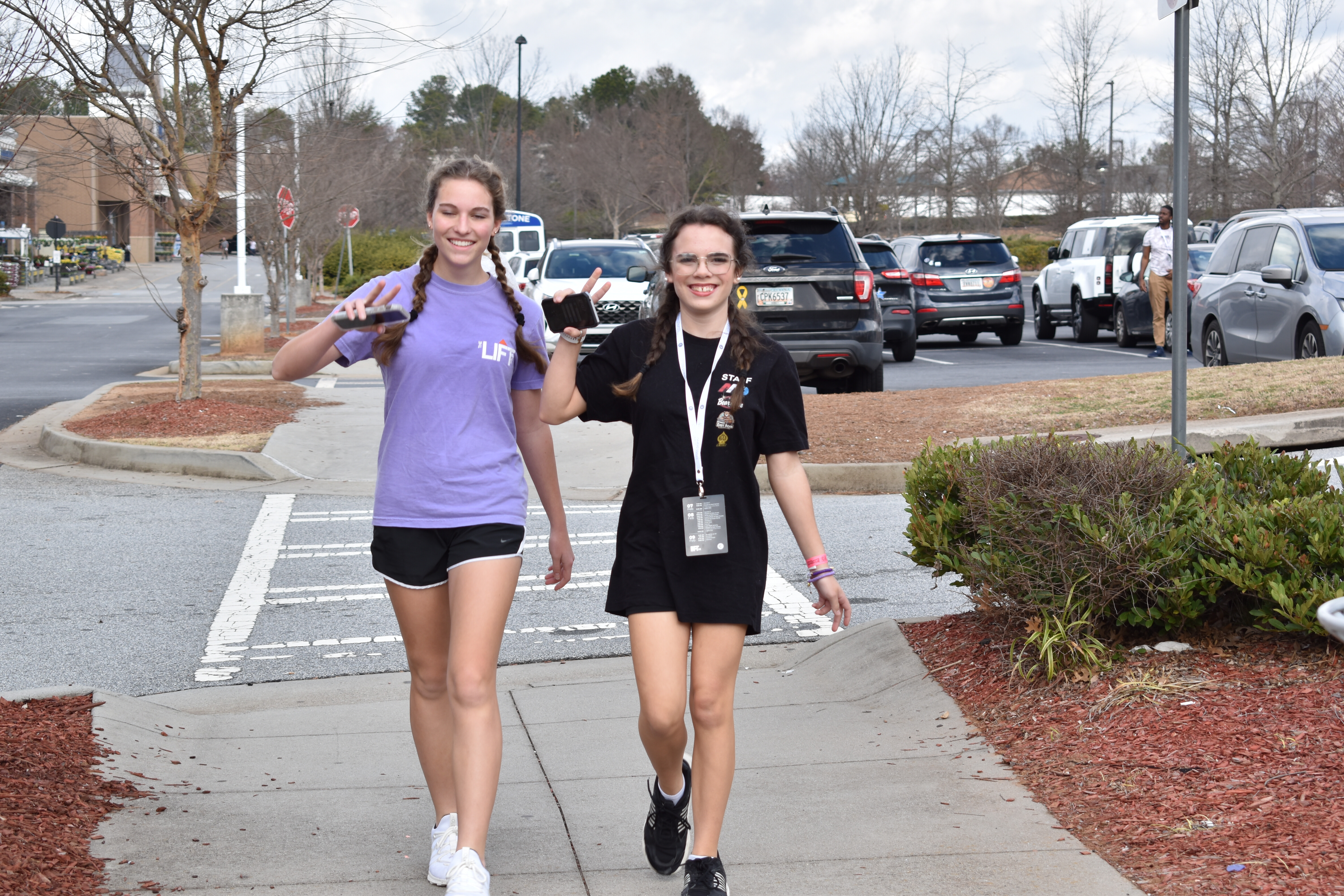 Students hanging out at LIFT
