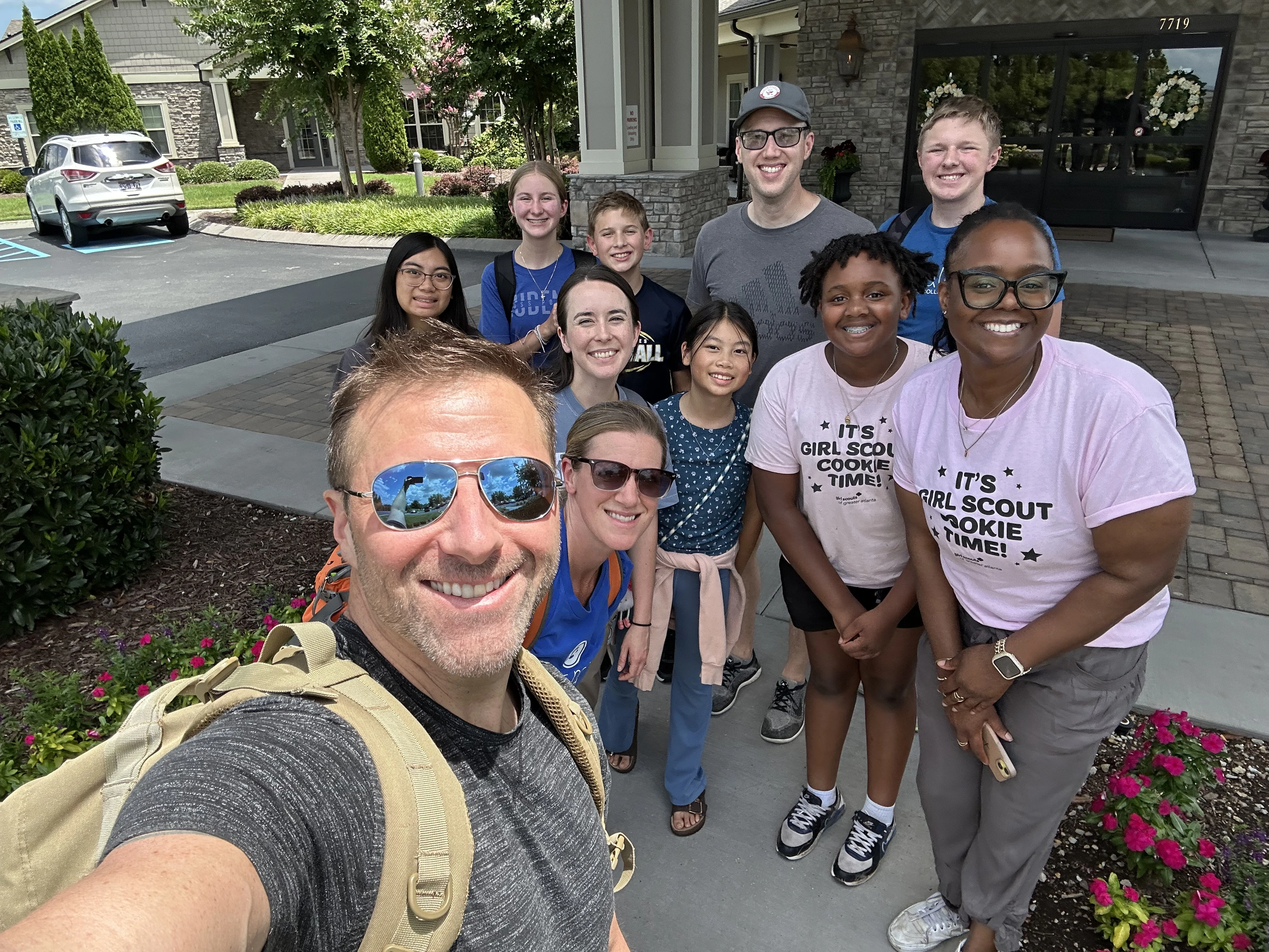Cross Pointe team serving on a mission trip