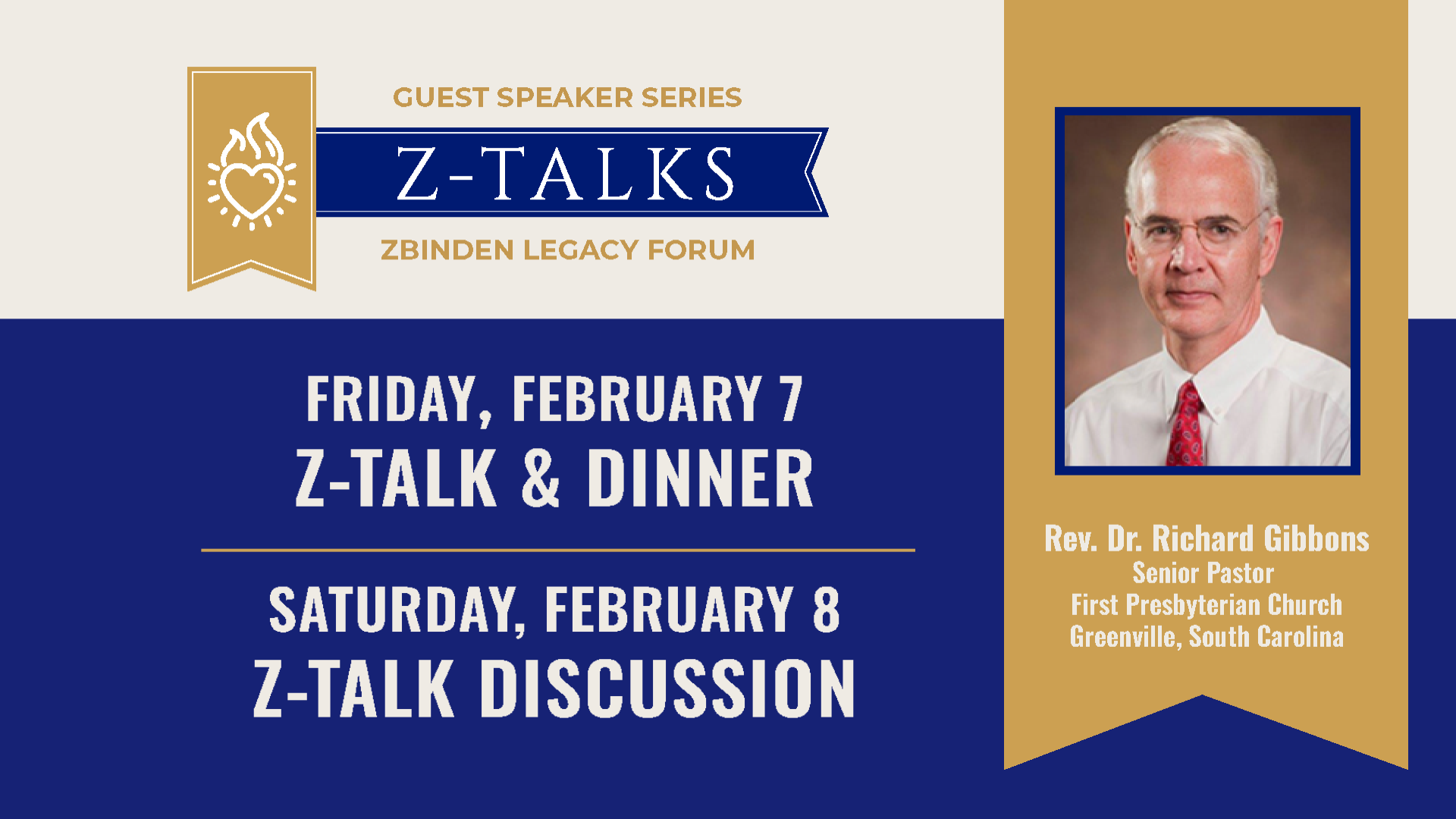 Z-Talks 2025: Rev. Dr. Richard Gibbons