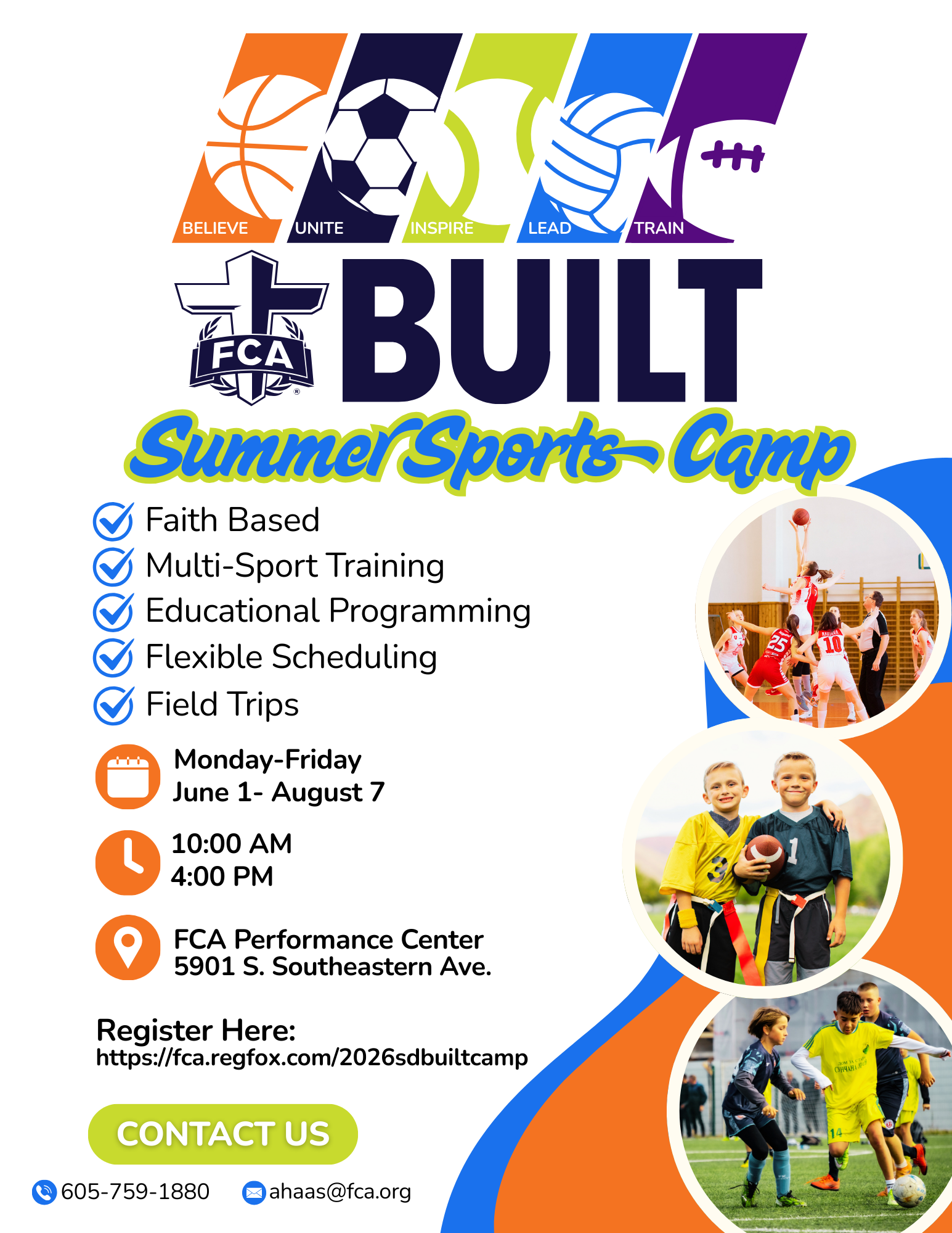 FCA Summer Sports Camp 