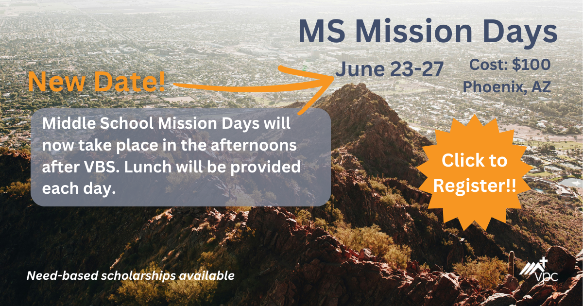 Middle School 2025 Mission Days