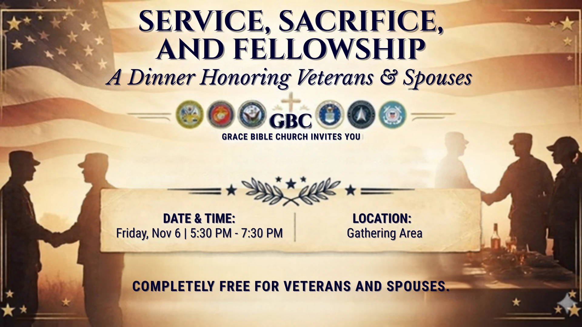 Veterans Appreciation Dinner