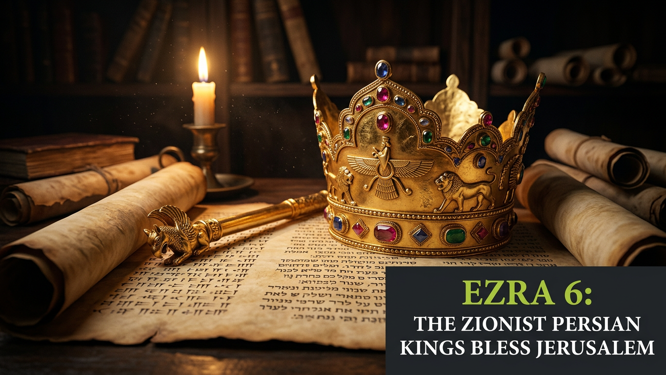 Ezra 6 "The Zionist Persian Kings Bless Jerusalem" (Audio) episode artwork