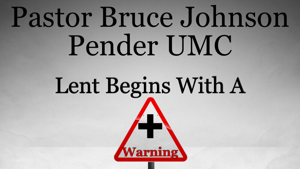 “Lent Begins With A Warning” (Audio) episode artwork