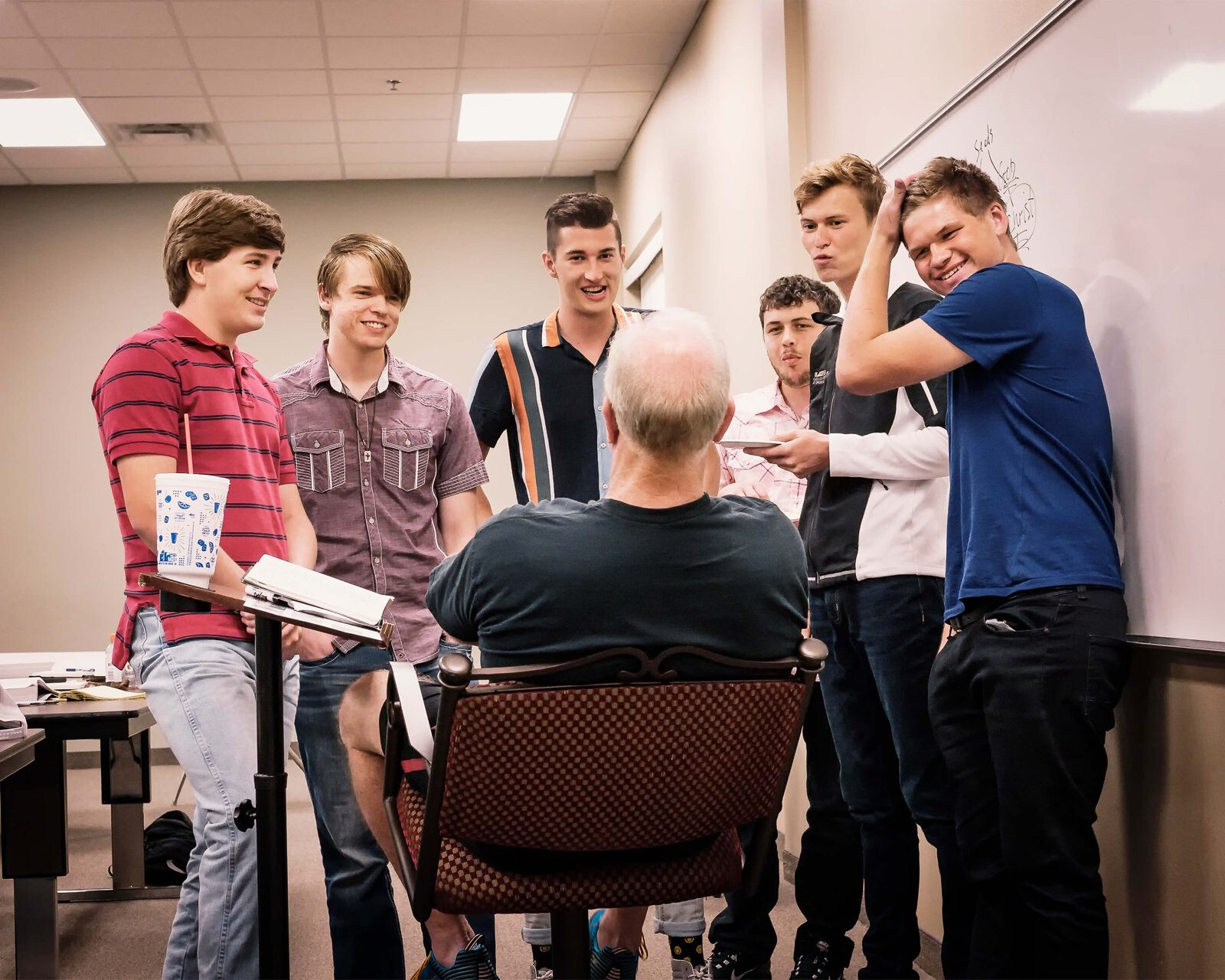 Tommy Nelson teaching Gap Students