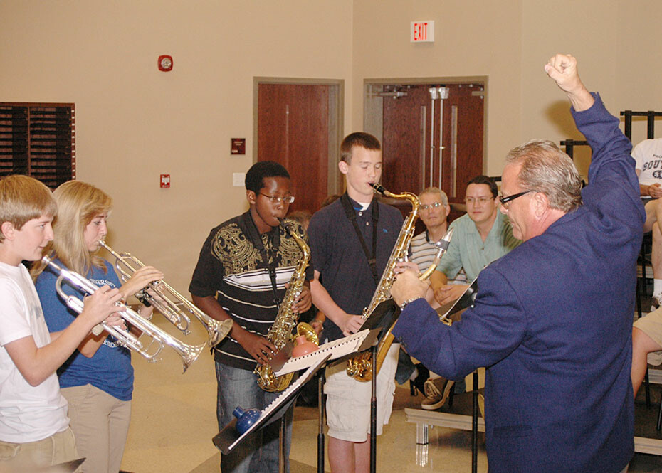 Jazz program pairs young musicians with the pros