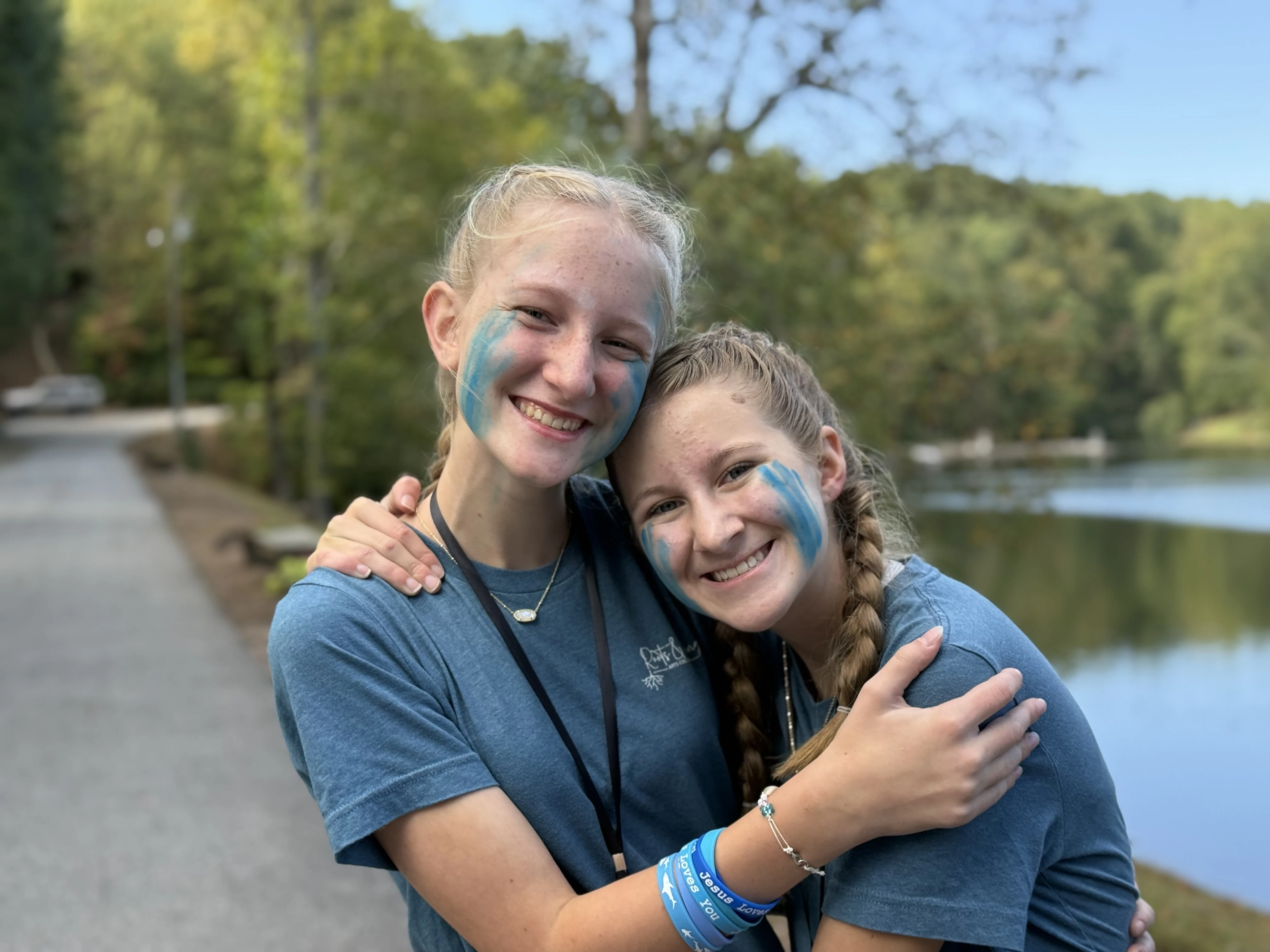 Students participating in Fall Retreat