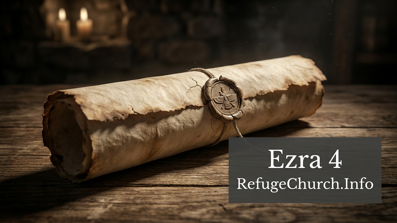 Ezra 4:1-5:1 "Adversaries Arise Against the Work of The Lord" (Audio)