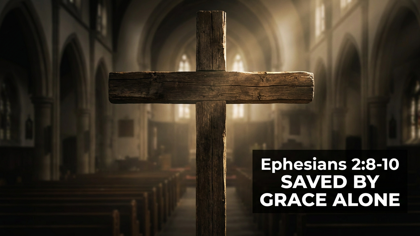 Ephesians 2:8-10  "Saved by Grace Alone, Through Faith Alone" (Audio) episode artwork
