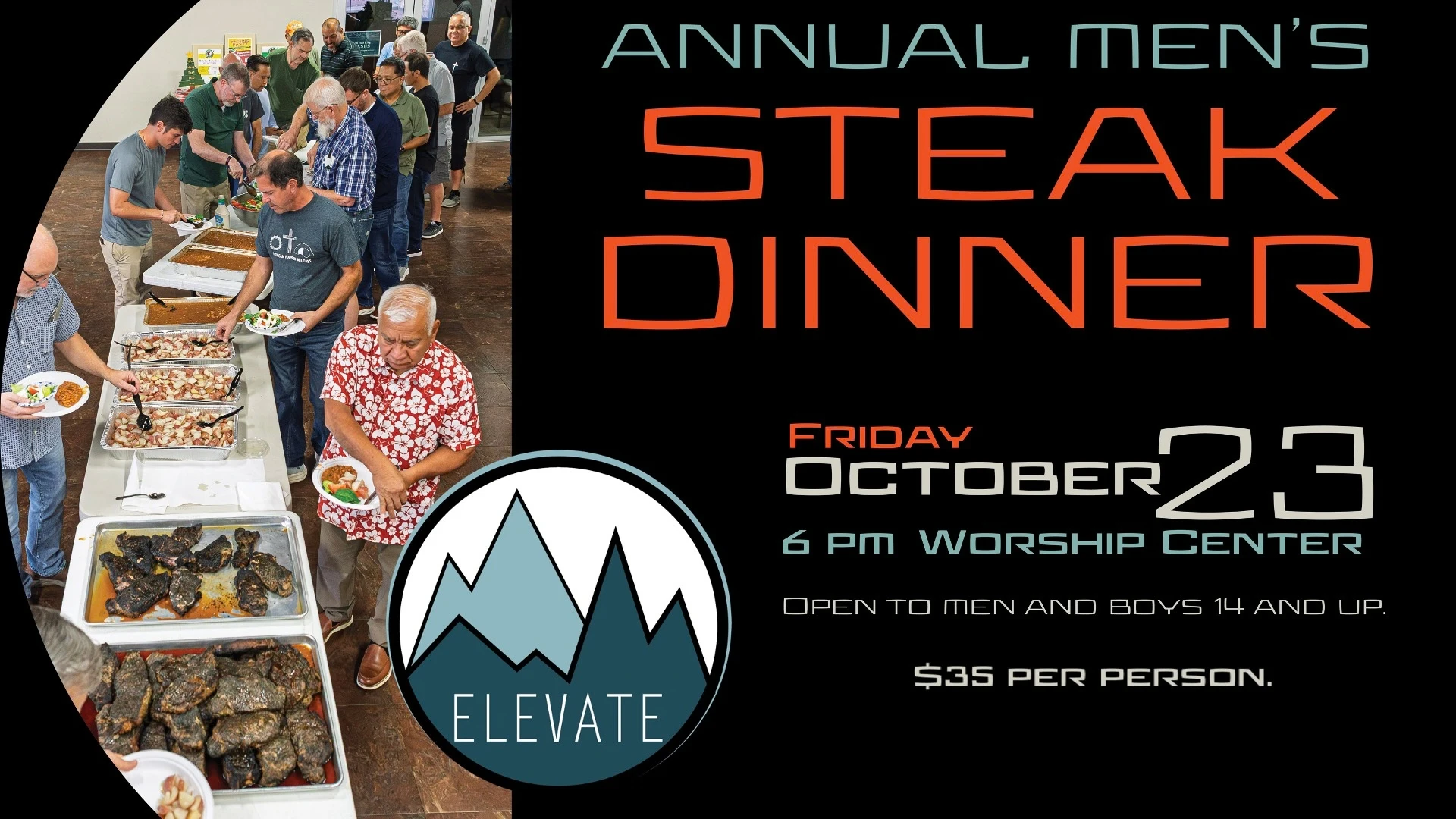 Men's Elevate Annual Event