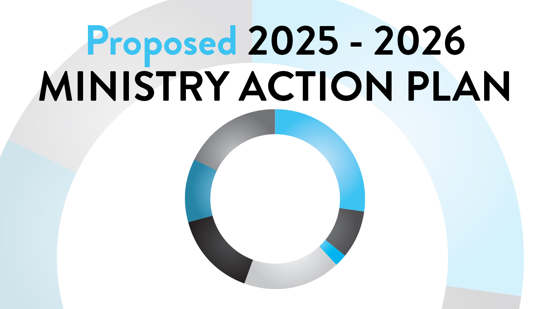 Proposed Ministry Action Plan