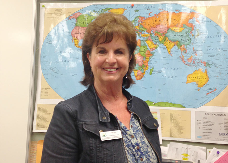 From corporate to classroom: Teacher of the Year enjoys helping others succeed