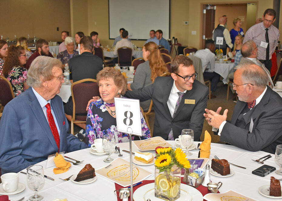 Dupin addresses Scholarship Celebration Luncheon