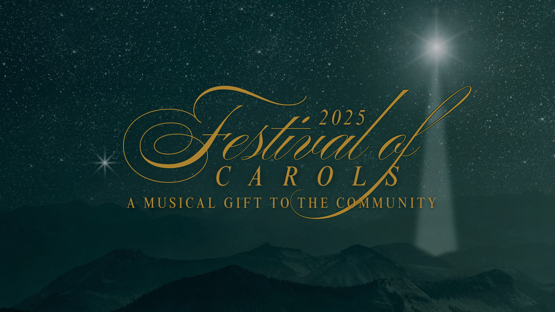 Festival of Carols 4:00 pm and 6:30 pm