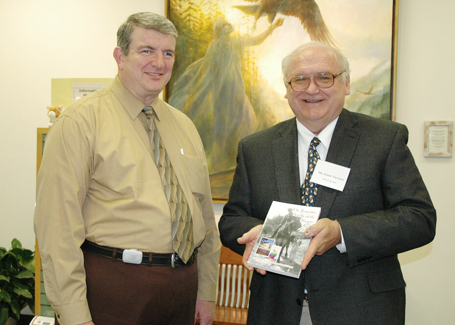 Local author donates book to SWU’s Rickman Library