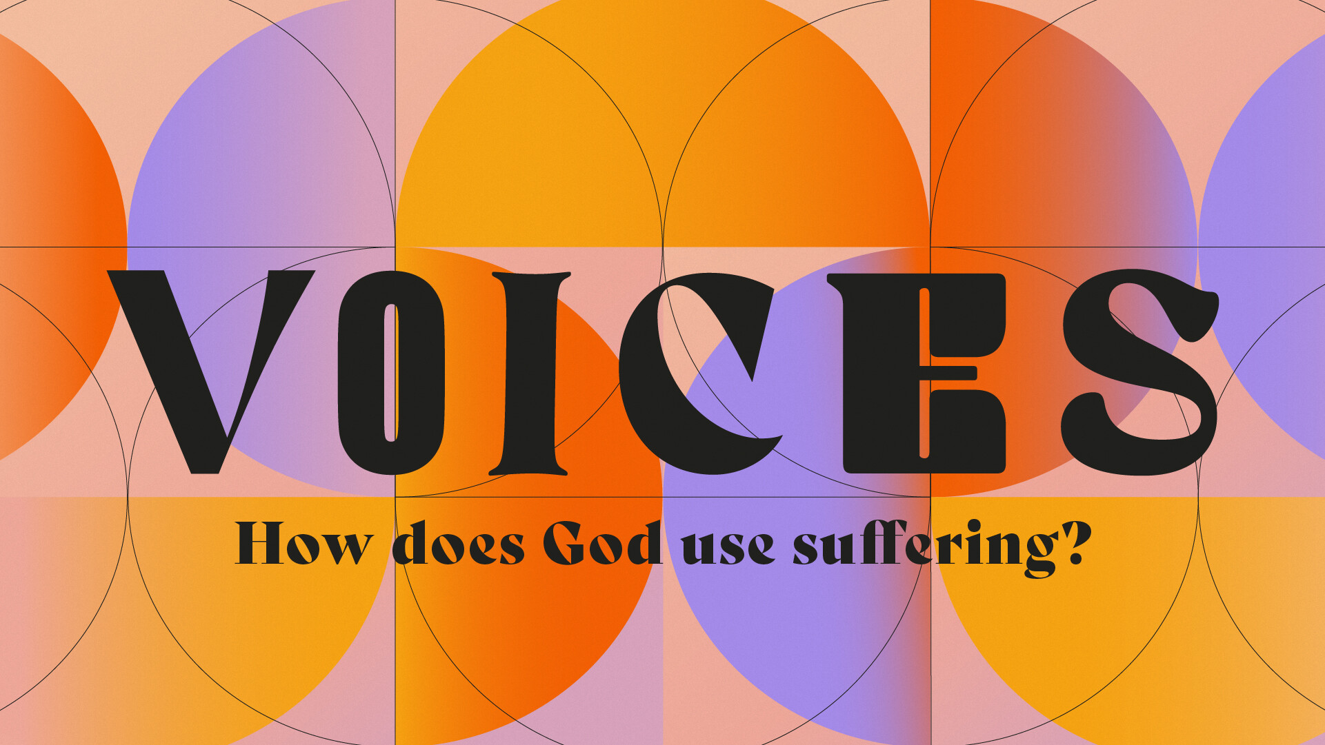 How does God use suffering?