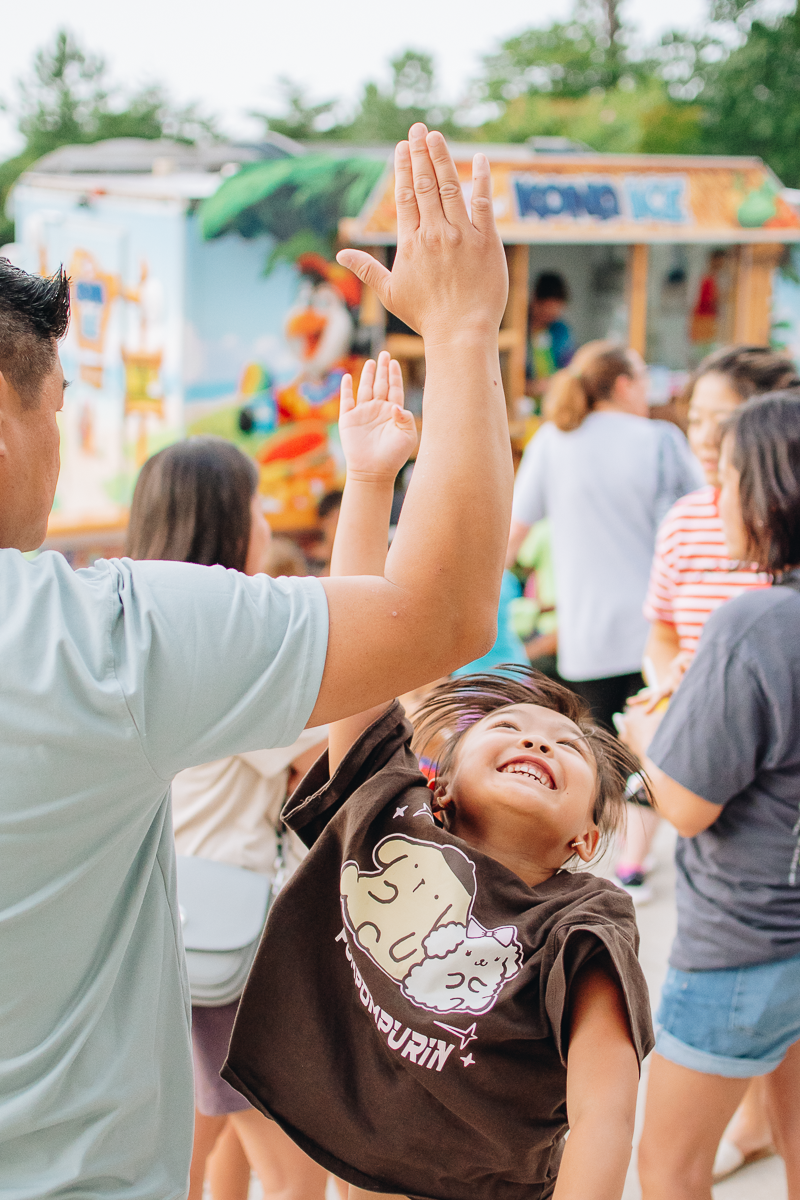 Kid-A-Palooza fun moment