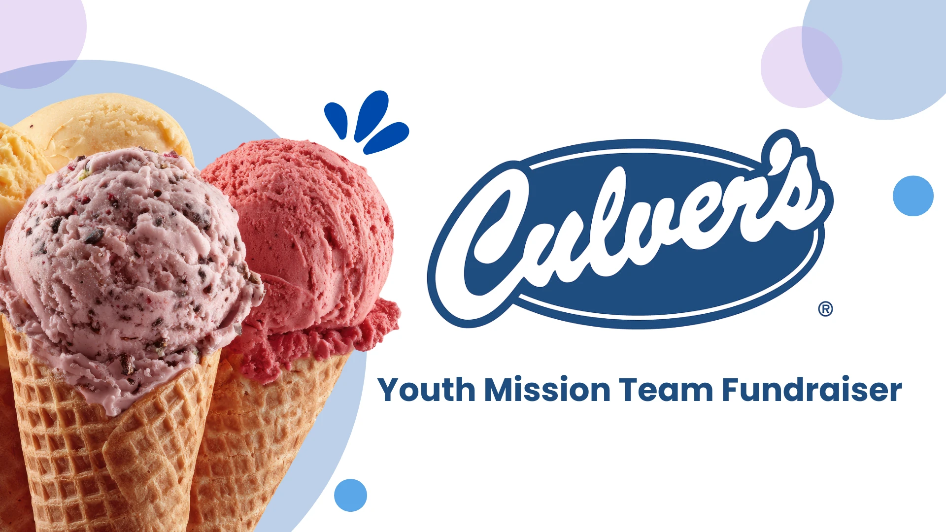 Culver's Dine to Donate Fundraiser