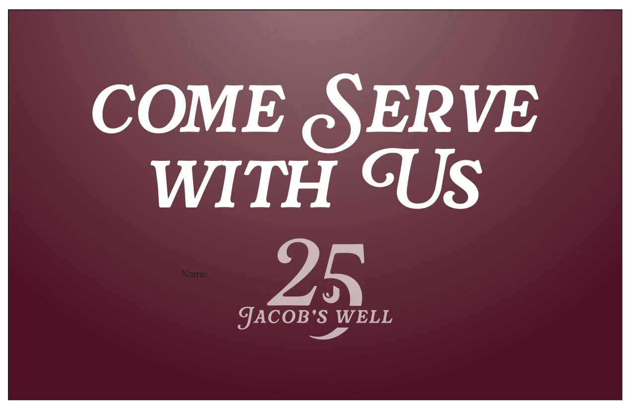 Come Serve with Us