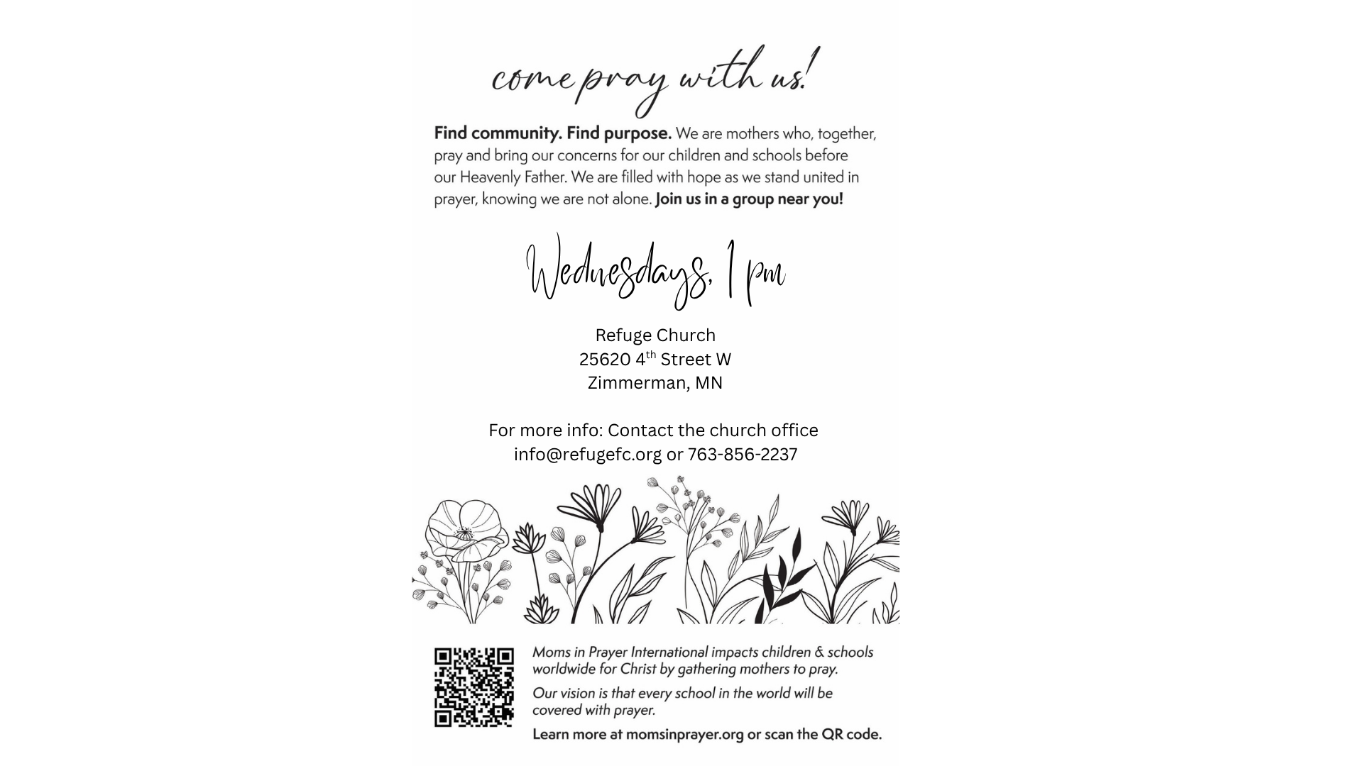 Moms in Prayer Information