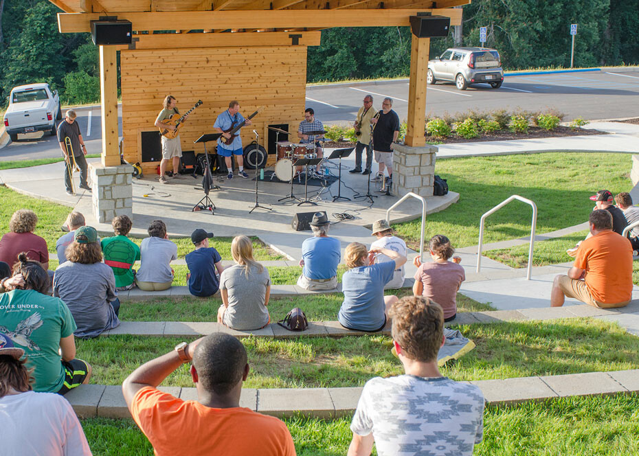 Summer Jazz at amphitheater