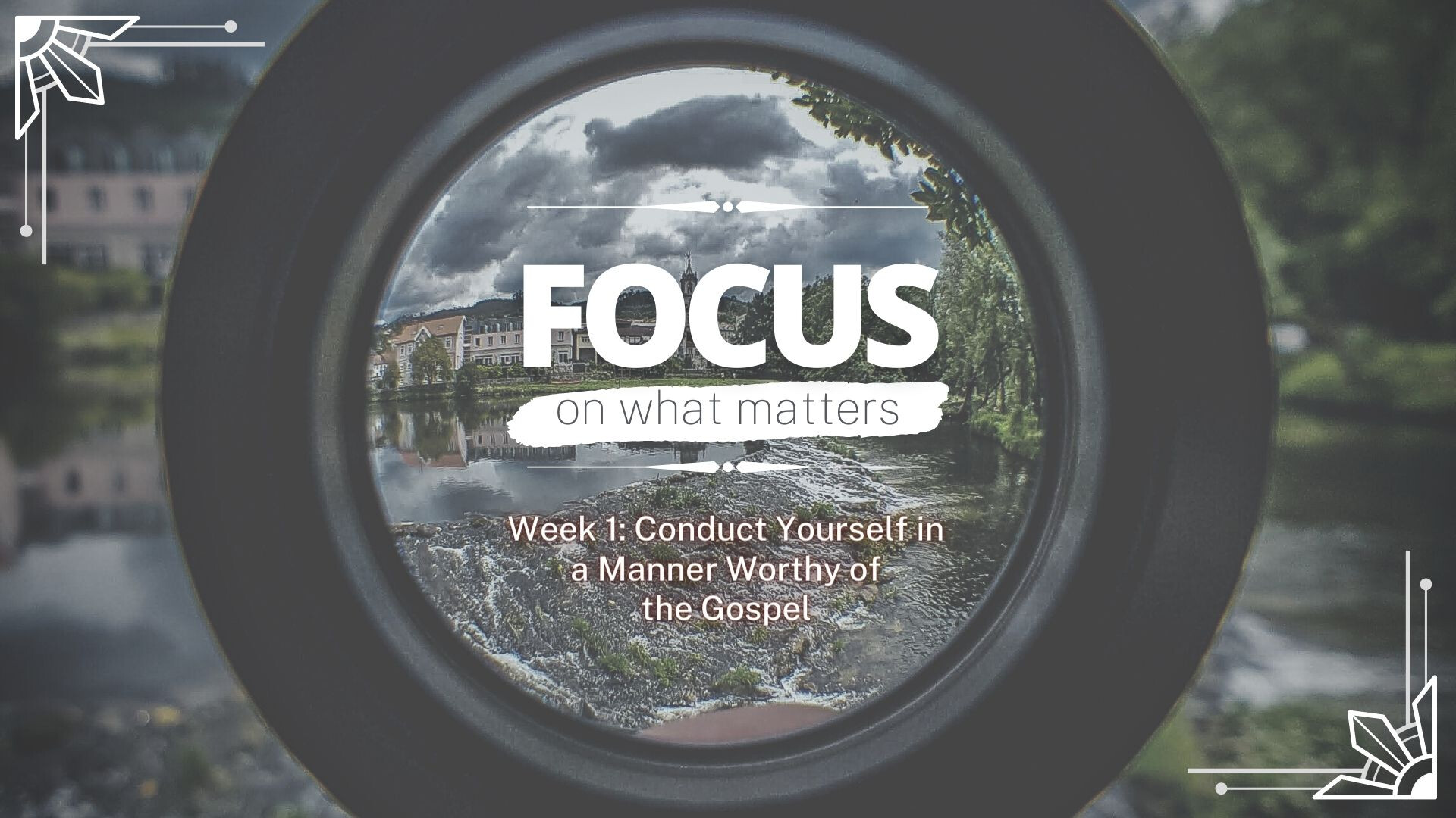 Conduct Yourself in a Manner Worthy of the Gospel (Audio) episode artwork