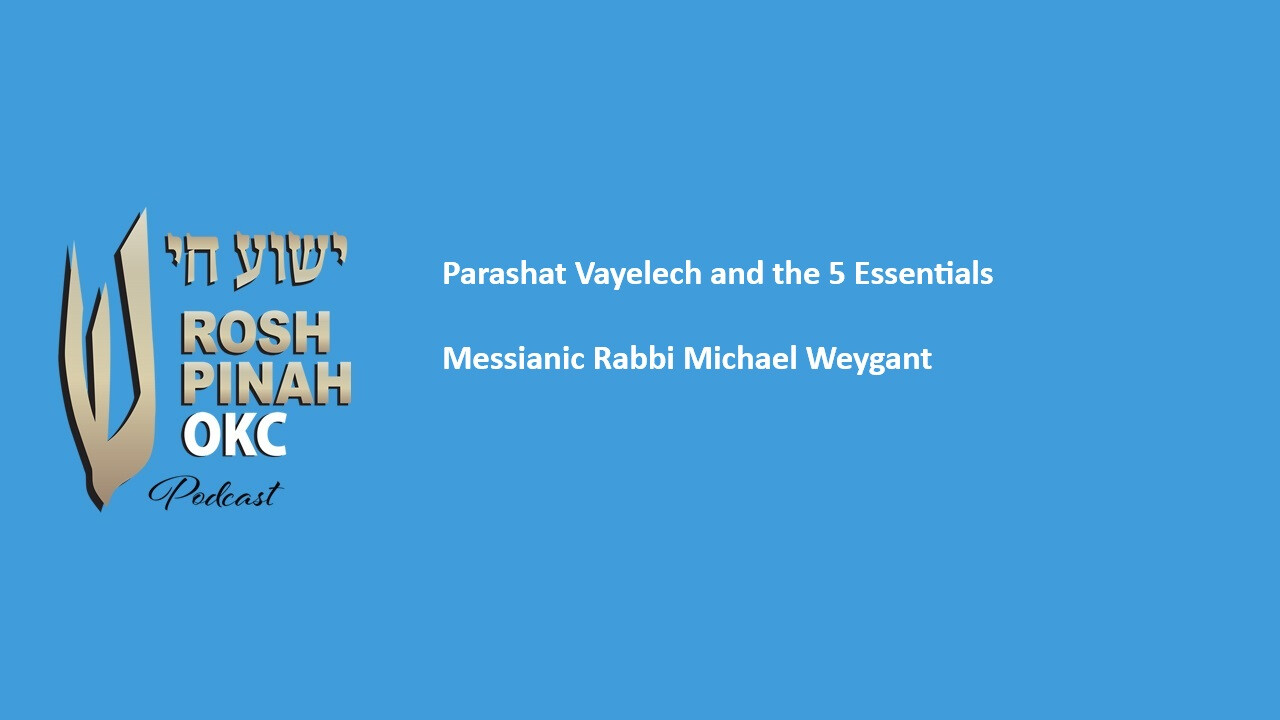 Parashat Vayelech and the 5 Essentials episode artwork