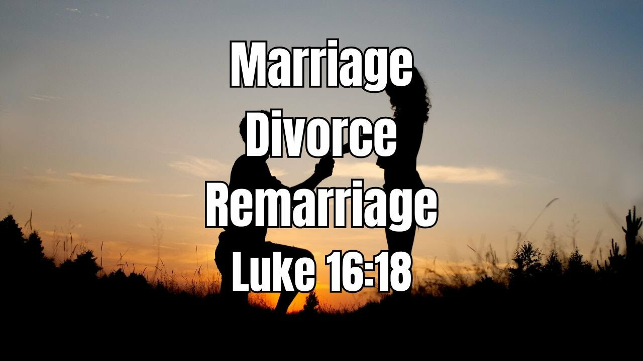 Marriage/Divorce/Remarriage (Audio)
