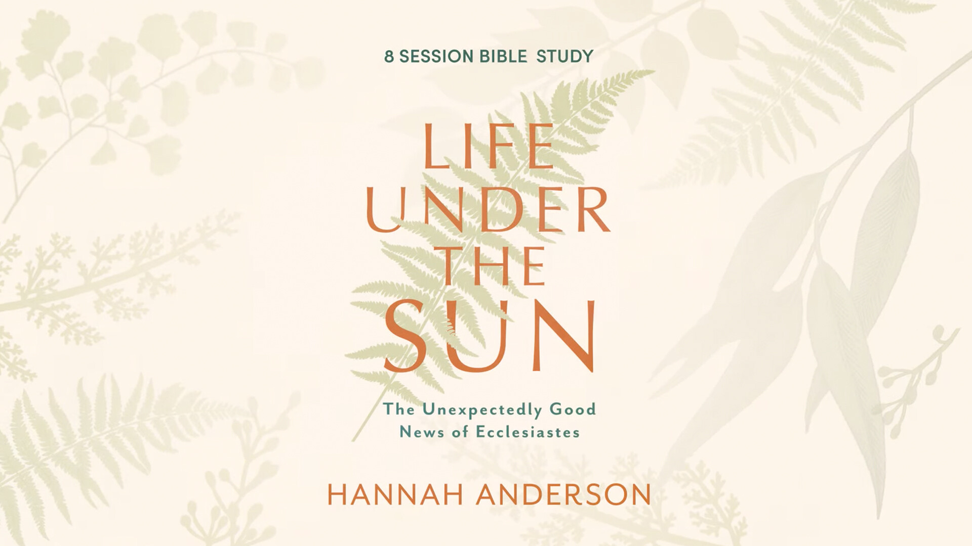 Life Under the Sun: The Unexpectedly Good News of Ecclesiastes