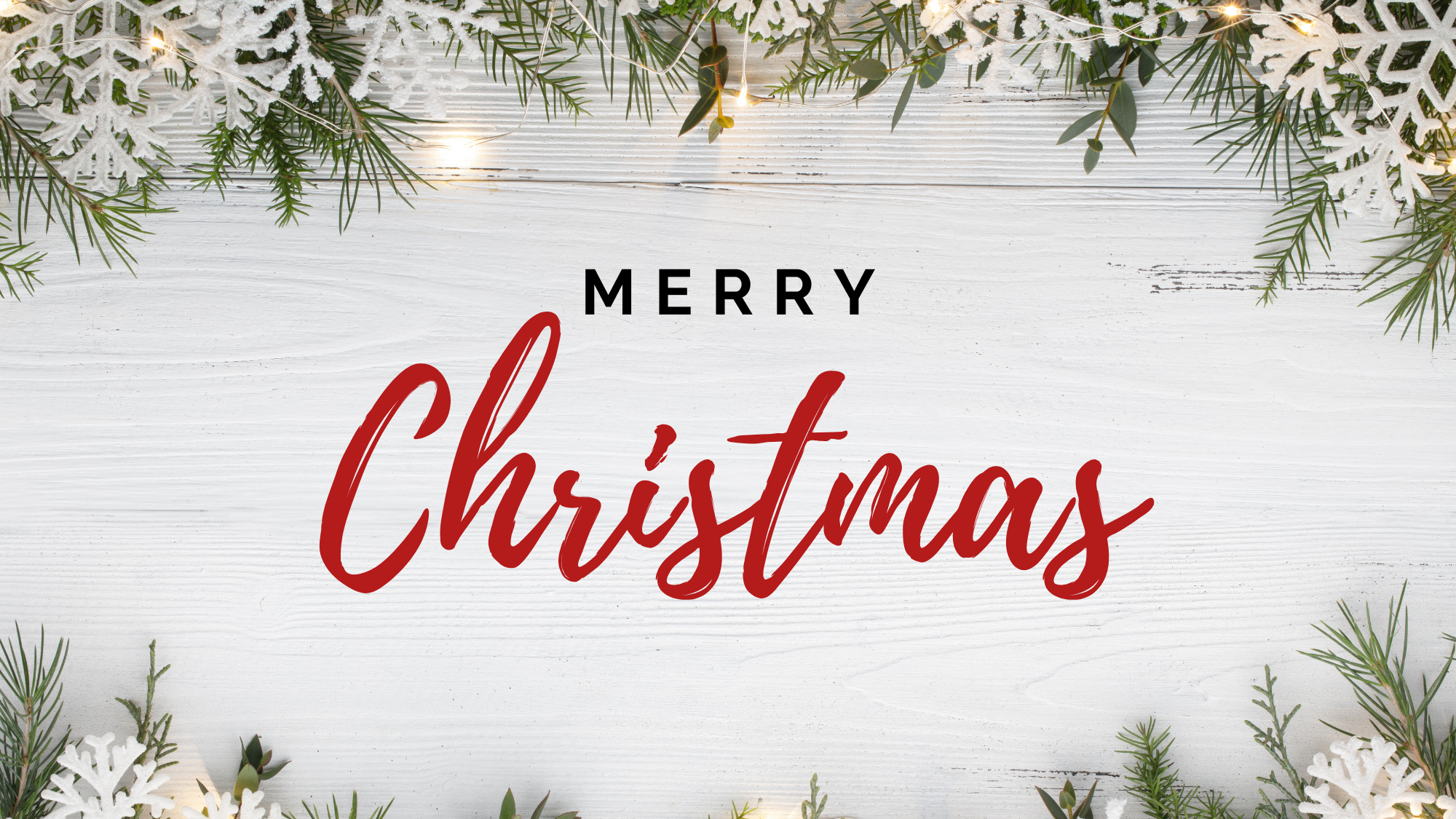 Merry Christmas From VPC! Office Closure