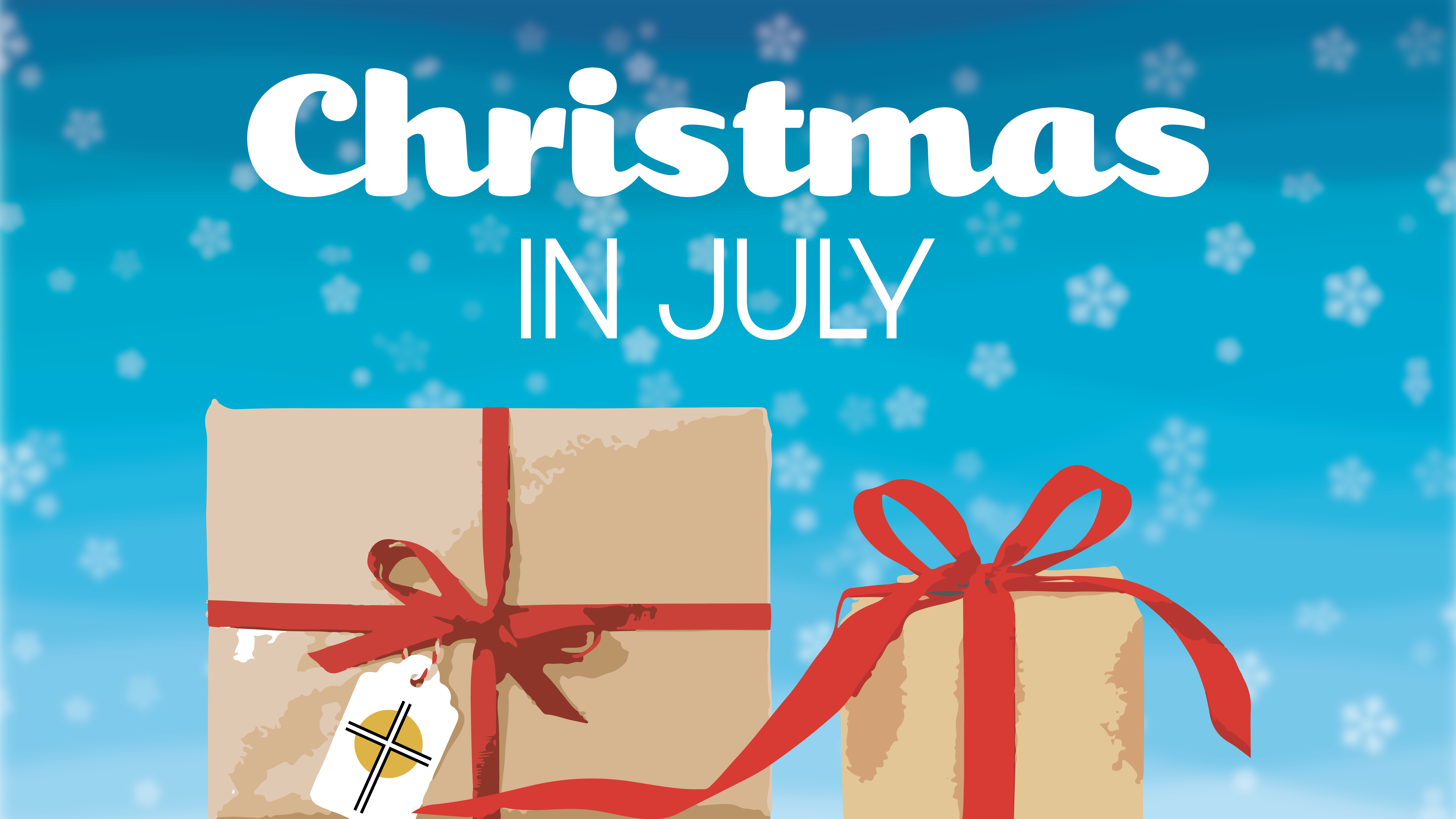 graphic: christmas in july