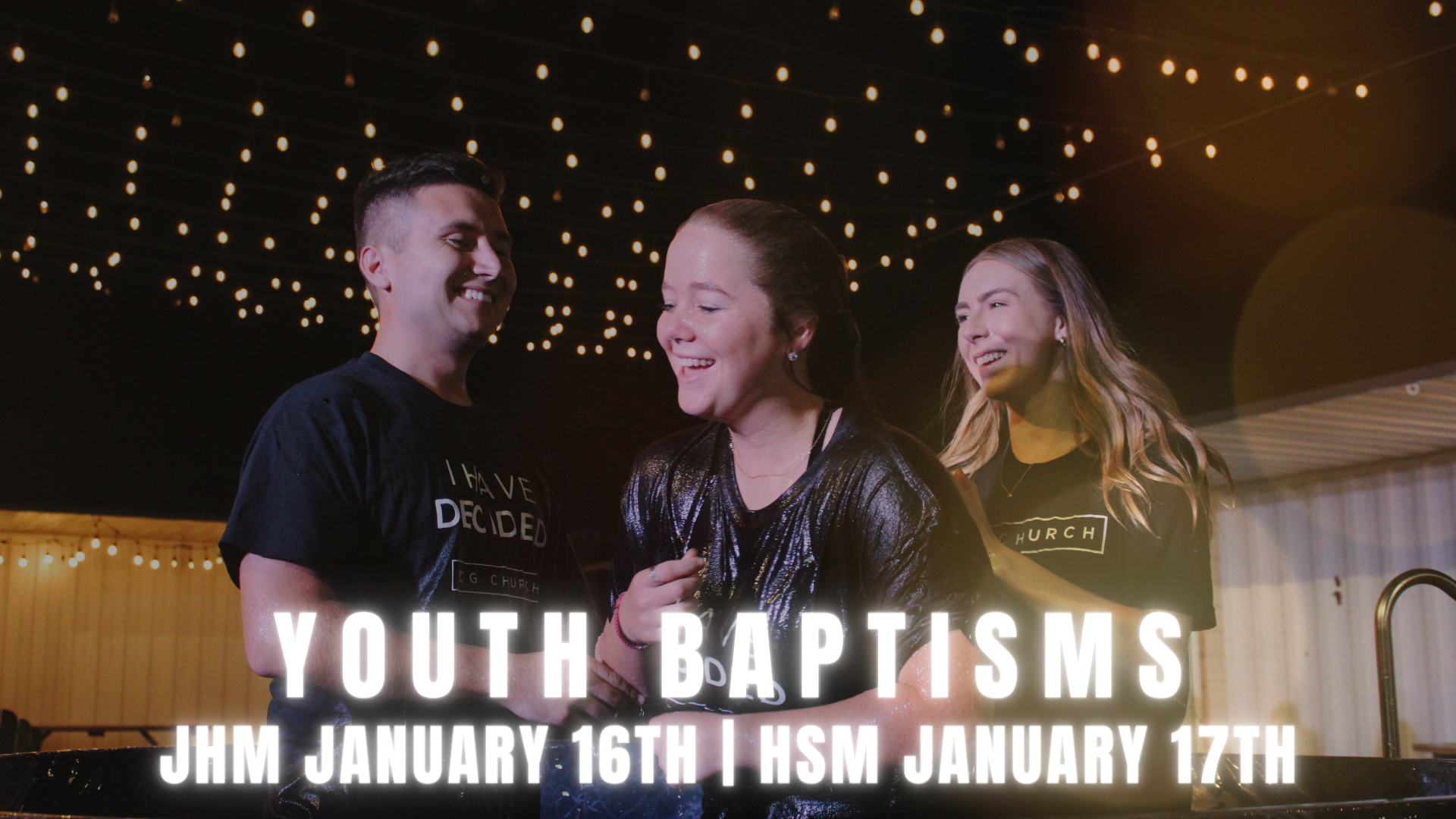 Youth Baptisms
