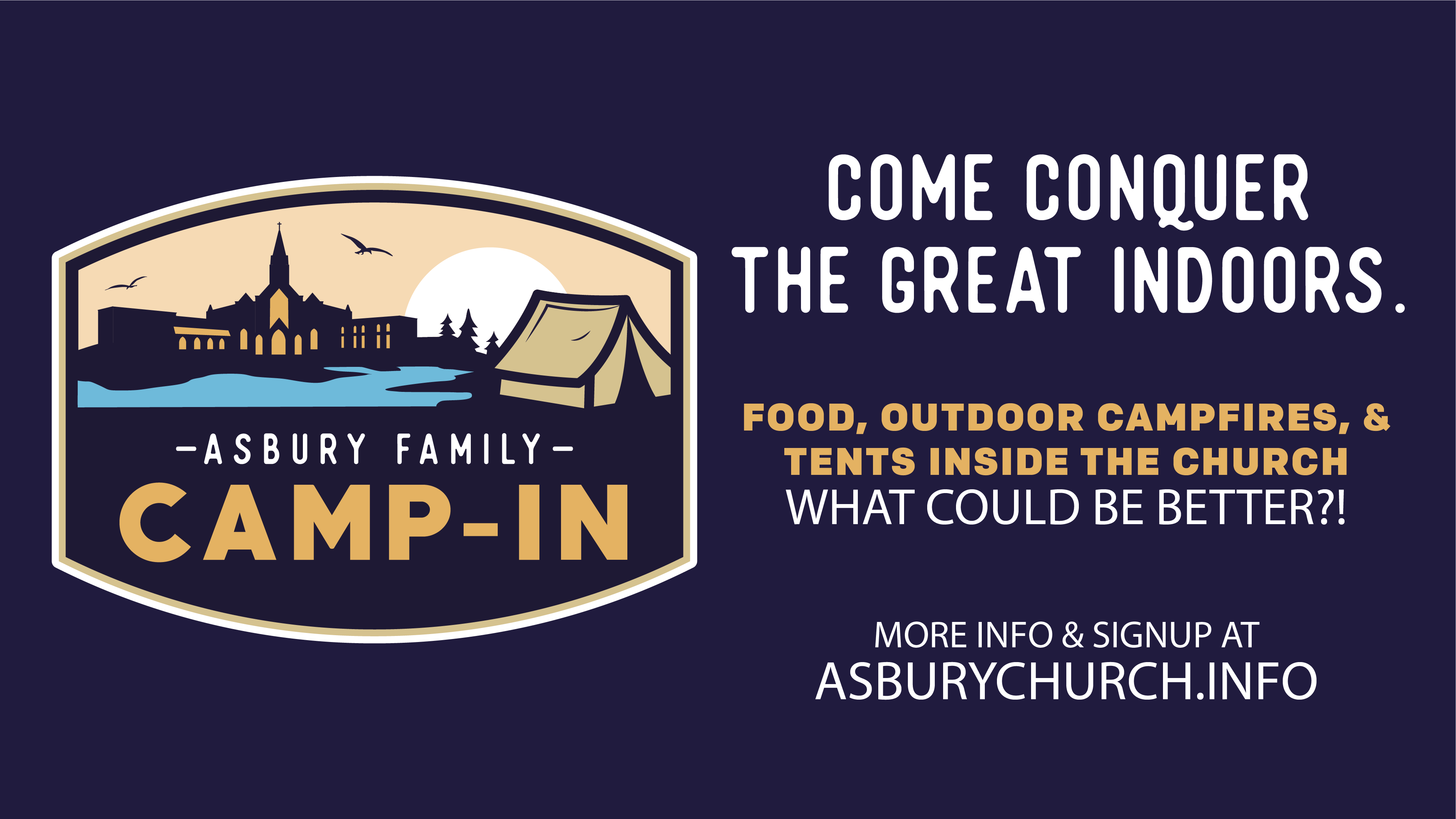 Asbury Family CAMP-IN