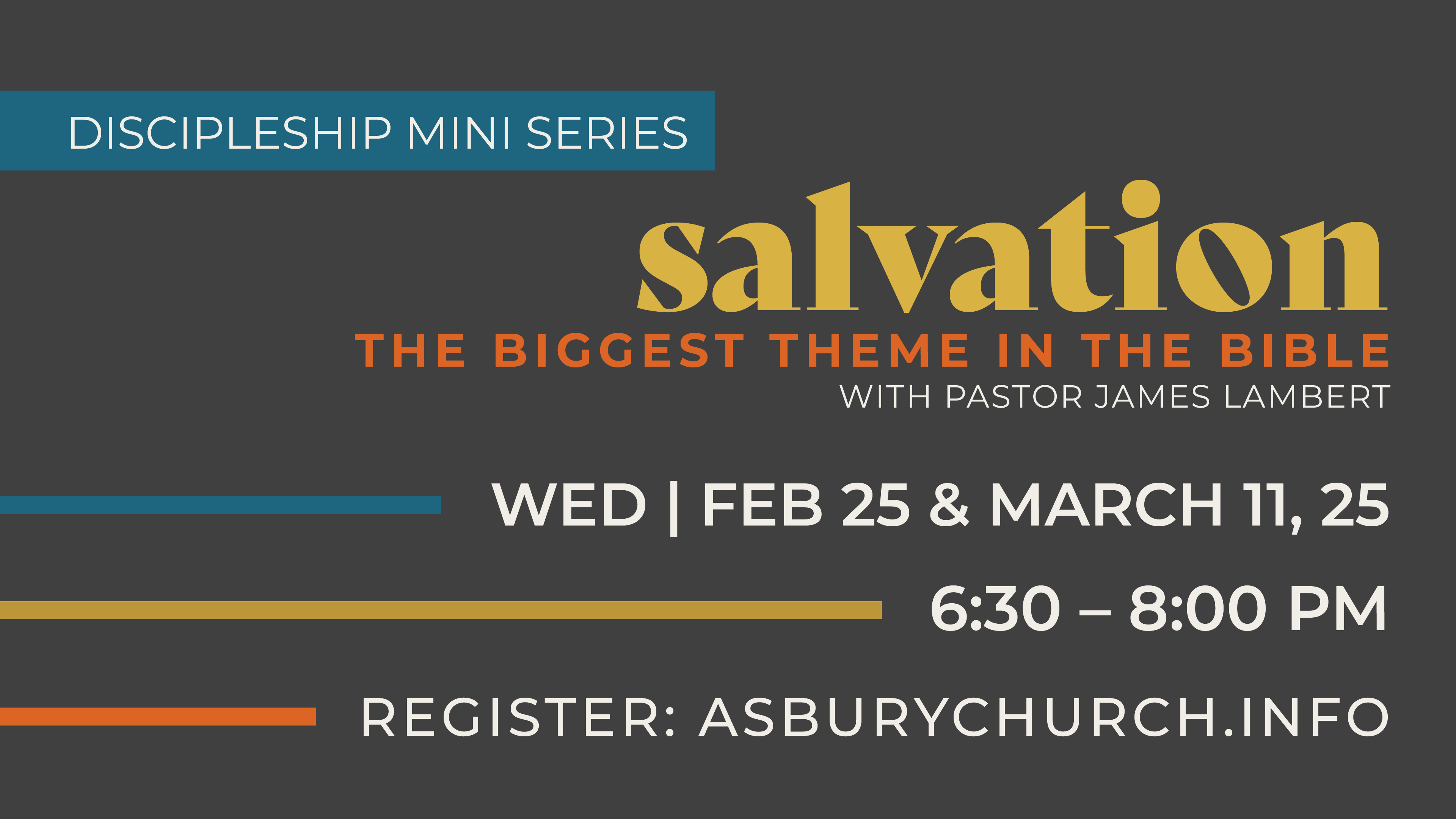 Salvation: The Biggest Theme in the Bible