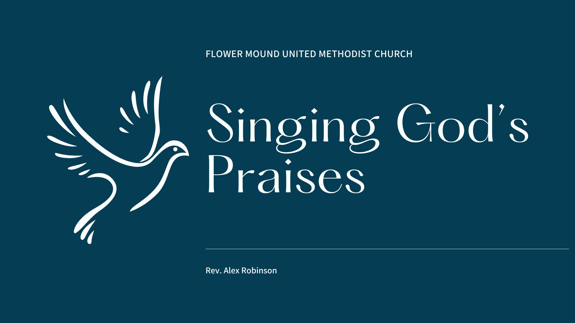 Singing God’s Praise