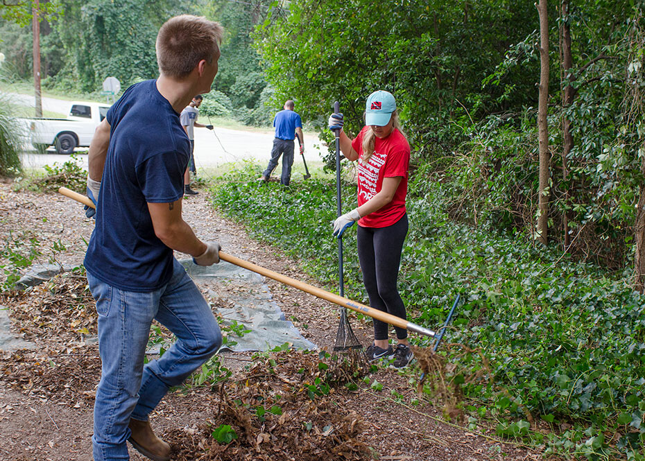 Helping a neighbor in need