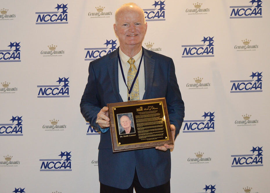 NCCAA Inducts Connor into Hall of Fame