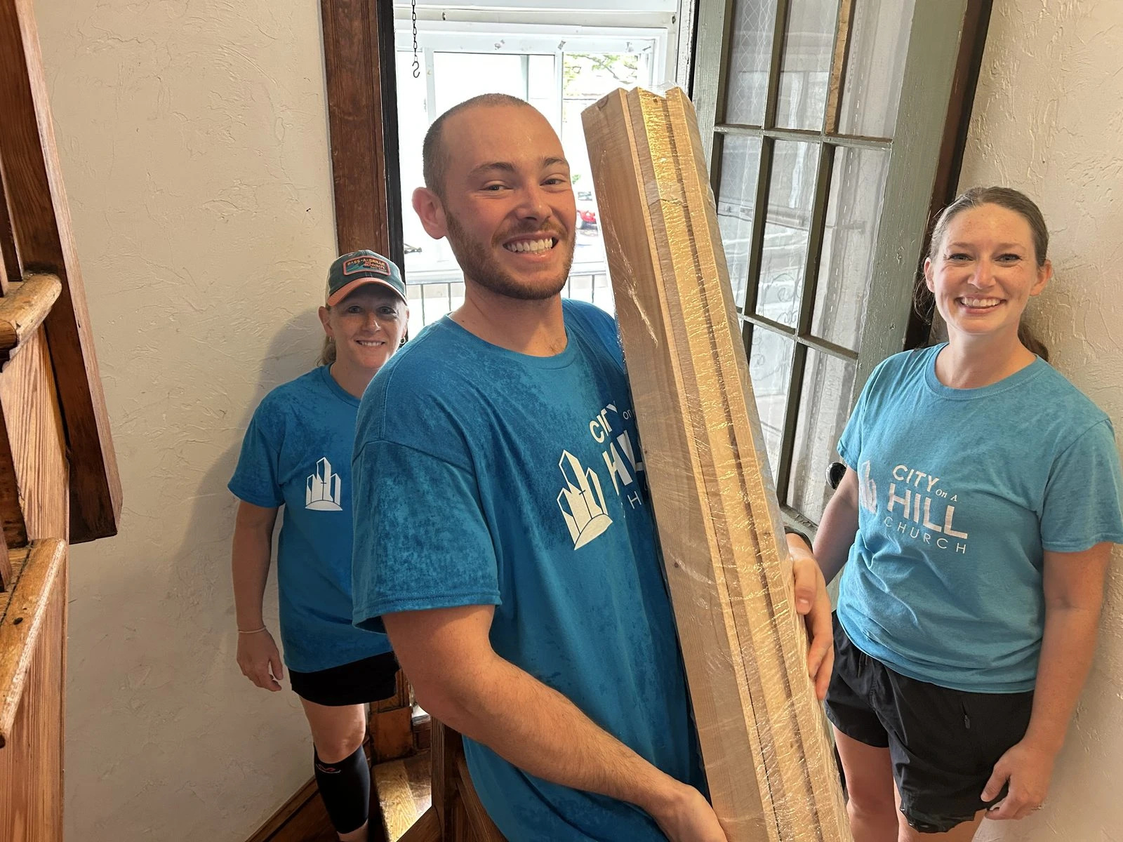 Cross Pointe team serving on a mission trip
