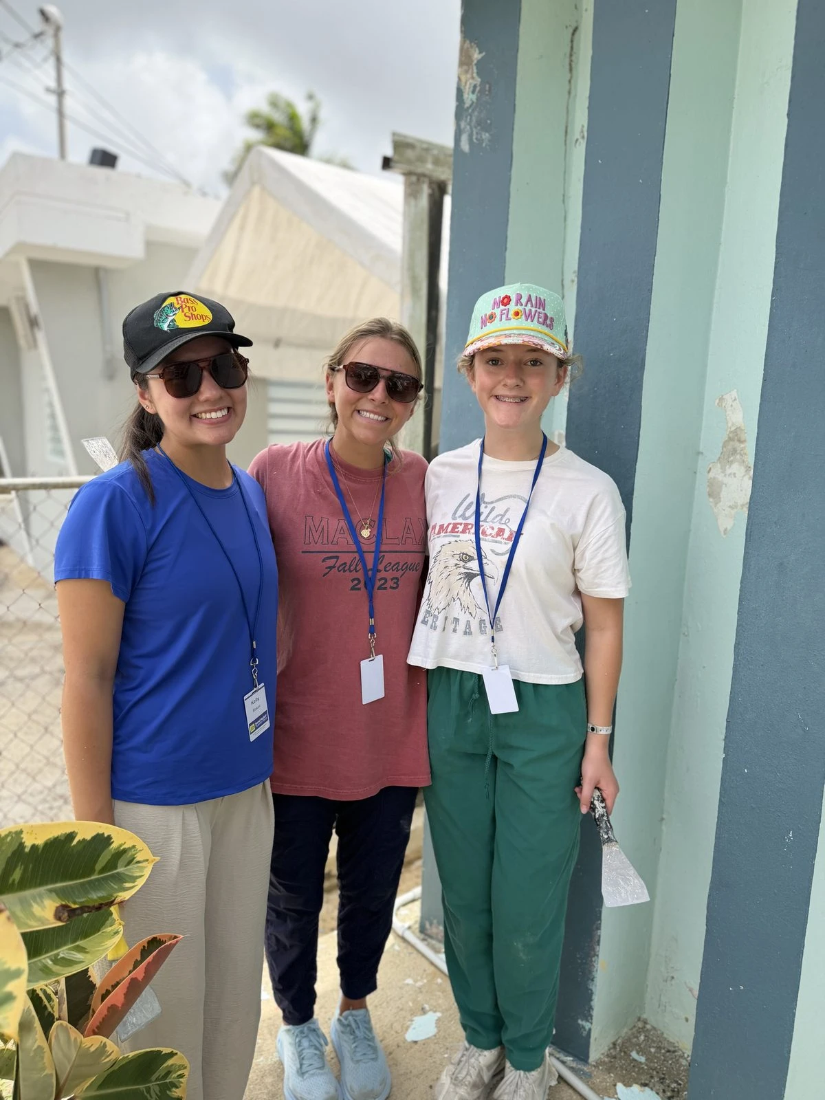 Cross Pointe team serving on a mission trip